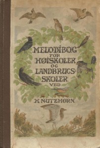Den første melodisamlingen til Højskolesangbogen. 1904.