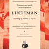 Lindeman-konsert i Ramnes kirke, plakat